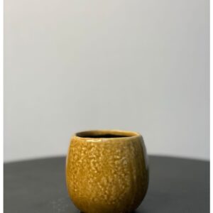 Mini Vaso Lorance Cerâmica Caramelo