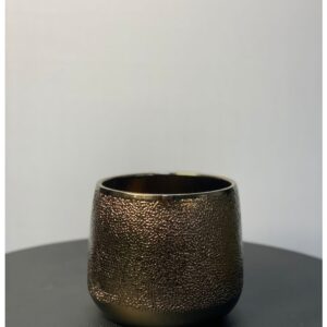 Cachepot Cerâmica Ouro Velho