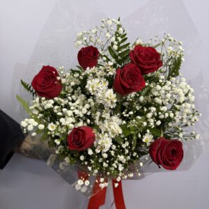 Buquê 6 Rosas Nacionais