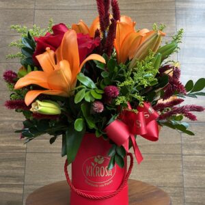 Mini BOX Lírios e Rosa