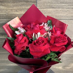 Topiaria 6 Rosas Colombianas
