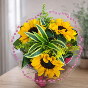 Ramalhete 3 girassóis