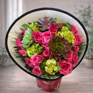 Top Mulher Suculentas + rosas