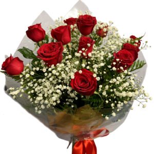 Buquê 12 Rosas Nacionais
